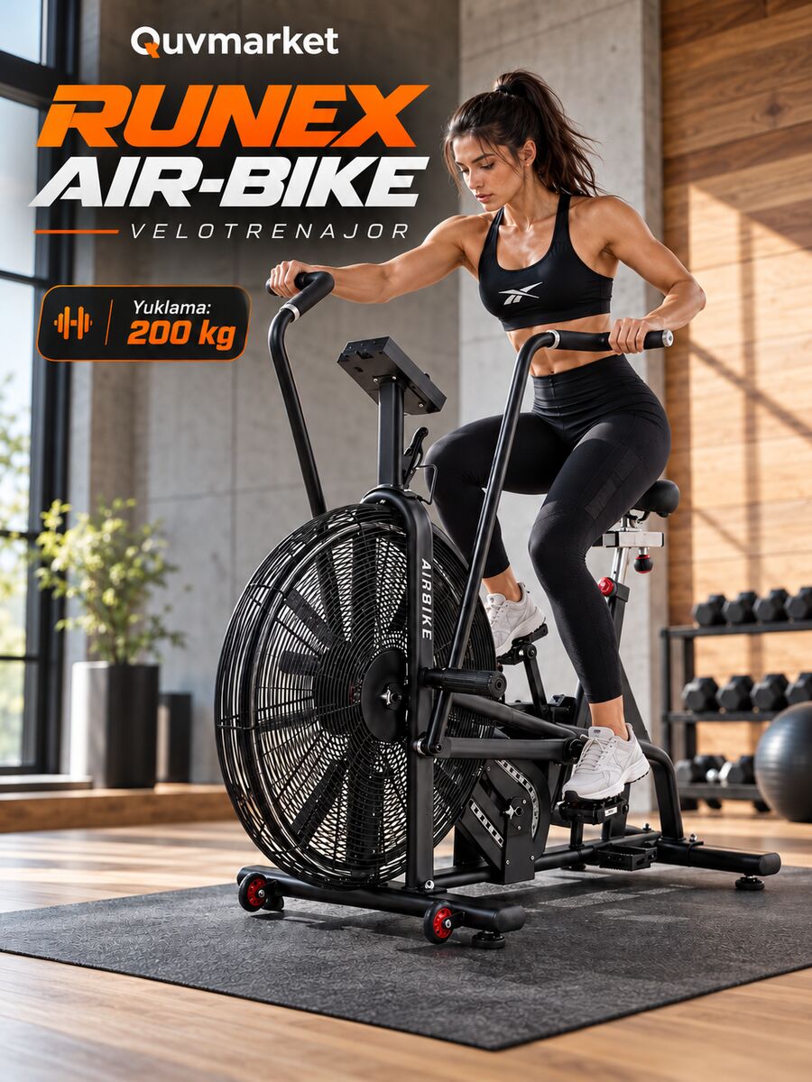 RUNEX Air-Bike havo velotrenajori