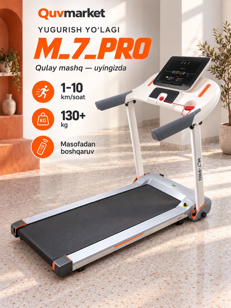 M_7_PRO yugurish yo'lagi